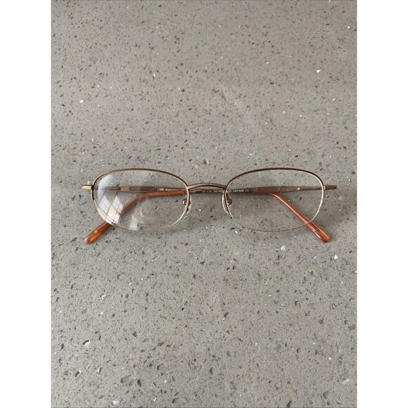 Converse Eyeglasses Frames ONLY COL:BROWN MOD:VINTAGE Half Rim 51-19-145 - Picture 1 of 7
